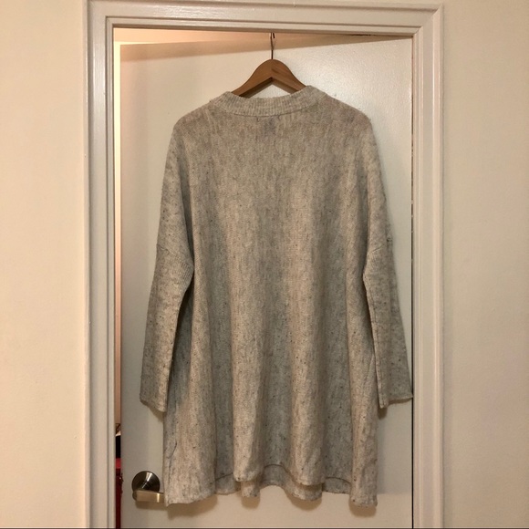 SOLD - H&M grey marbled knit sweater dress - Picture 2 of 8